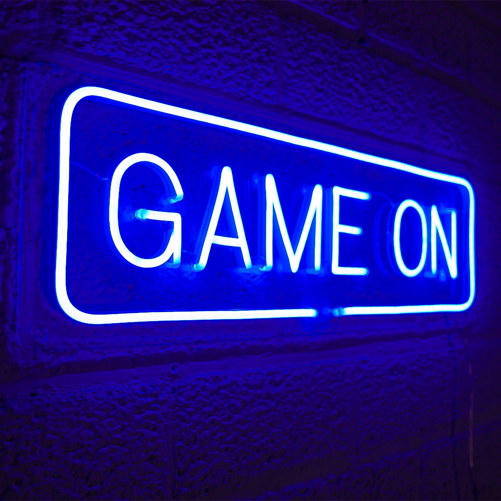 vrije tijd Sterkte Manhattan LED Neon Sign Game On - Sfeerbaas - Gameroom - Interieur